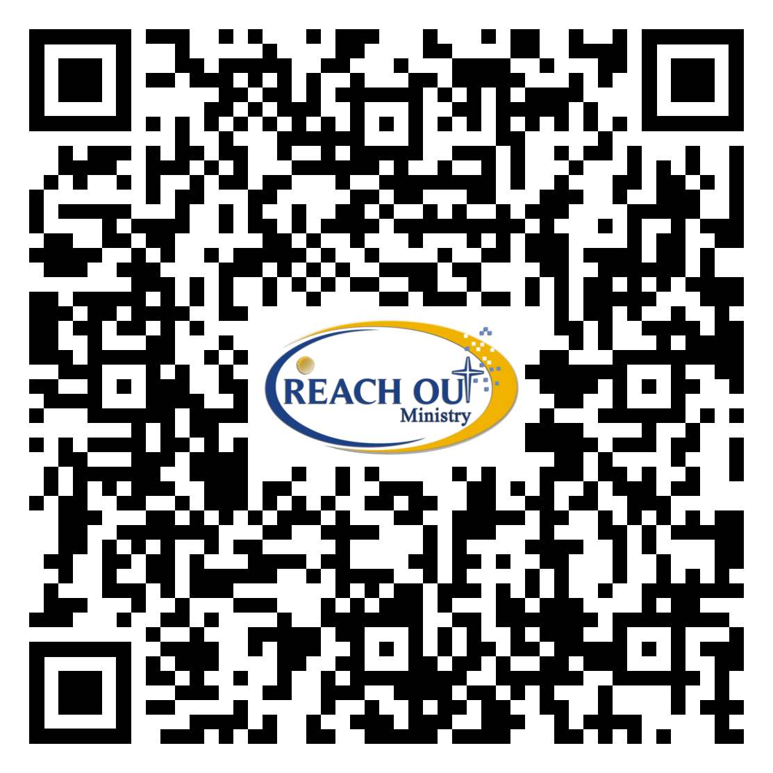 QR code for online giving